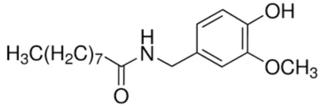 The structure of Nonivamide